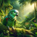 Amazona de frente blanca